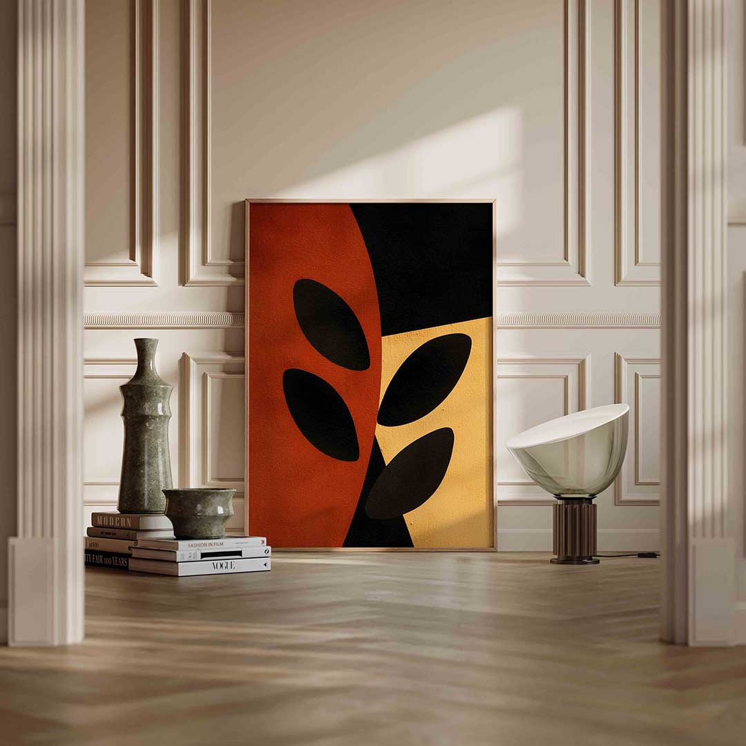 Abstracte vormen Poster