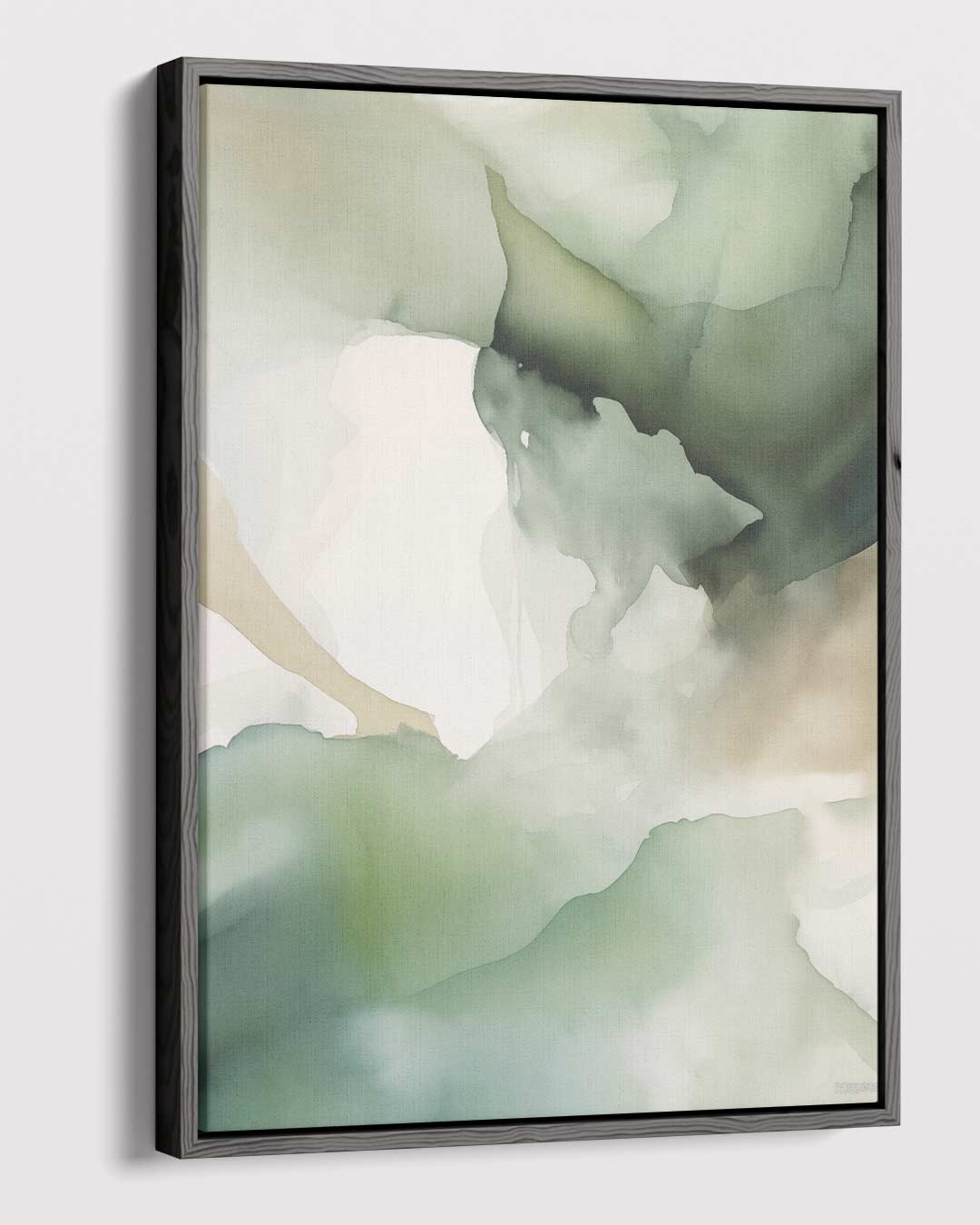 Mystieke Groenzweem Kunstwerk-canvas-dibond-plexiglas-wanddecoratie-WallArtistic