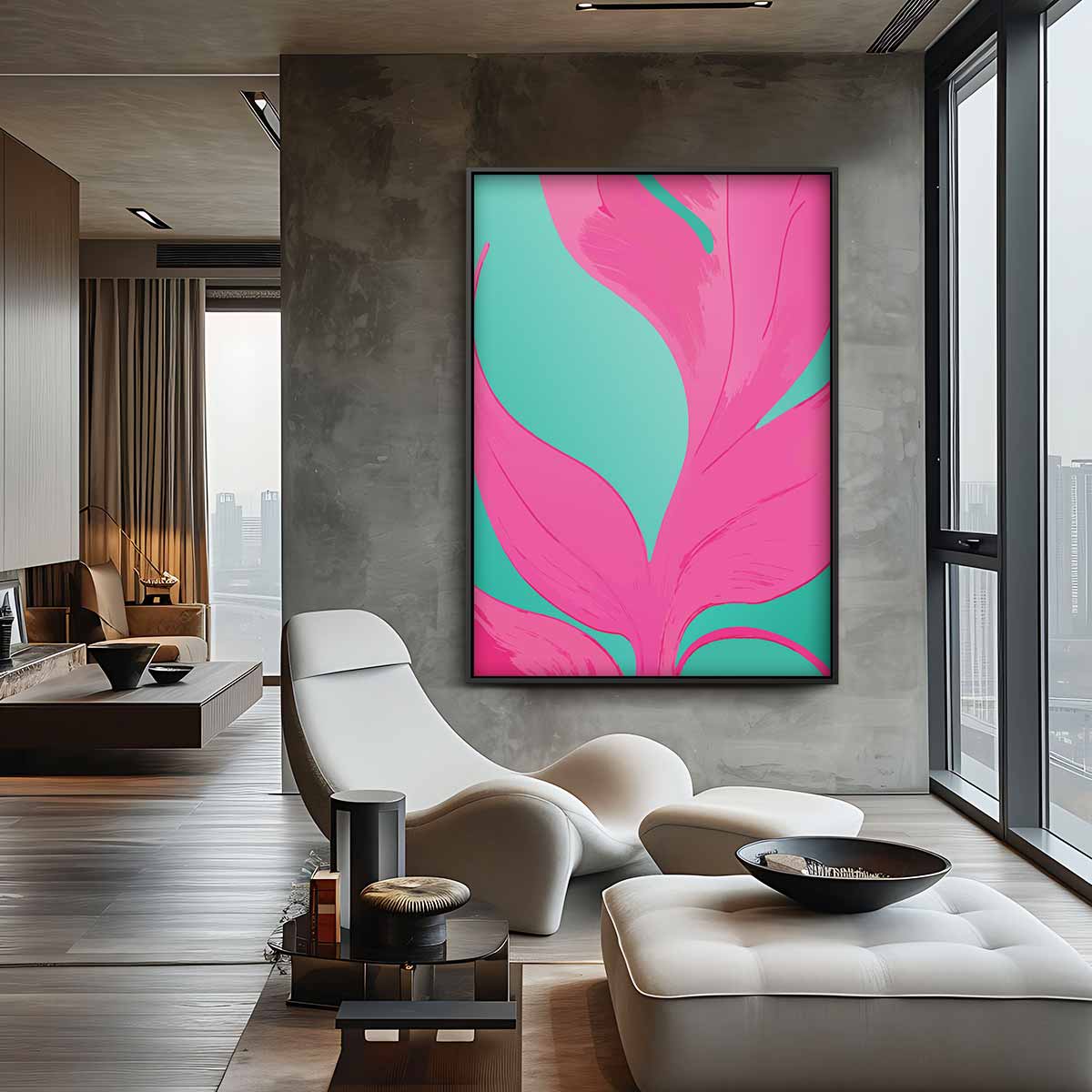 Tropische Droom Kunstwerk-canvas-dibond-plexiglas-wanddecoratie-WallArtistic