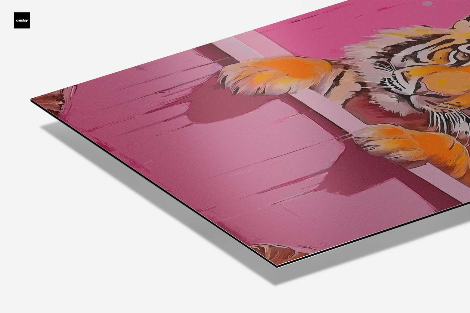 Tiger in the Bath Artwork