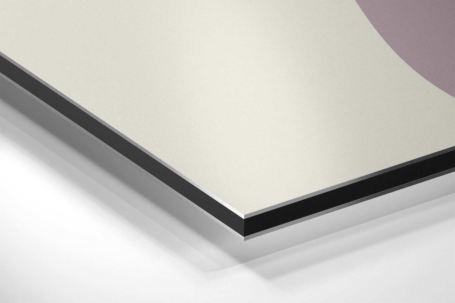 Zachte Golven Abstracte Kunst Kunstwerk-canvas-dibond-plexiglas-wanddecoratie-WallArtistic