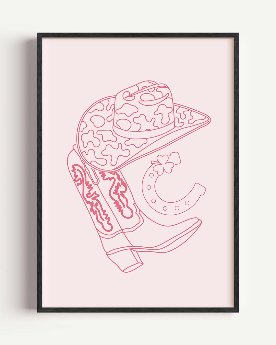 Western Charme Poster-WallArtistic
