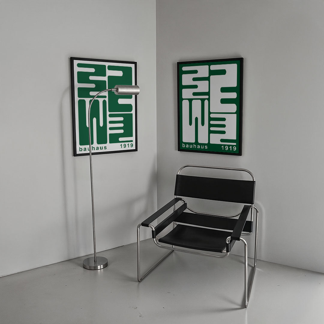Vorm en lijnenspel Posterset