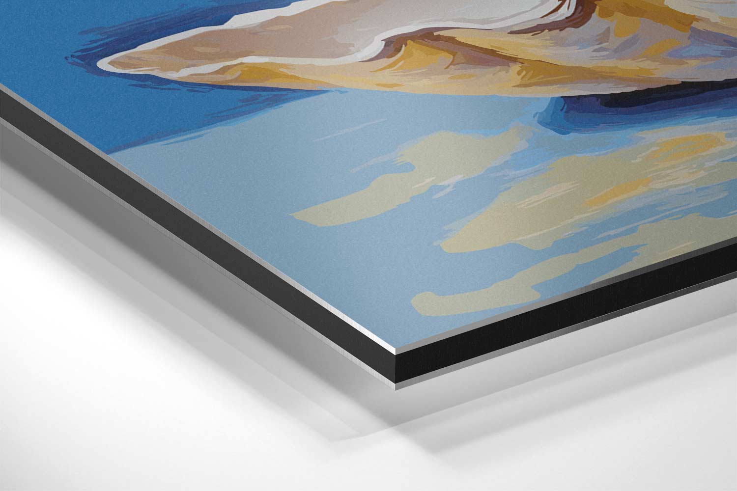 Parel van de Disco Kunstwerk-canvas-dibond-plexiglas-wanddecoratie-WallArtistic