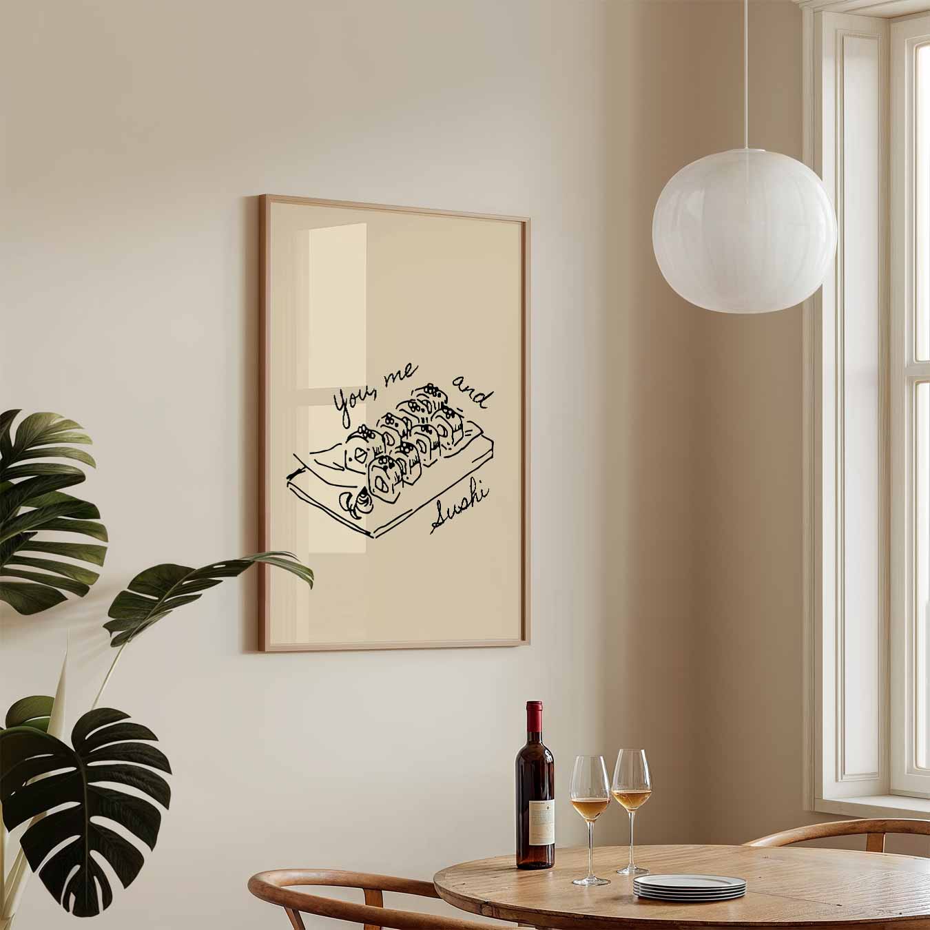 Sushi Liefde Poster