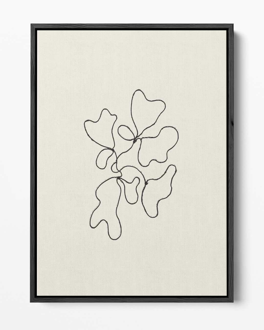 Organische Lijnenspel Kunstwerk-canvas-dibond-plexiglas-wanddecoratie-WallArtistic