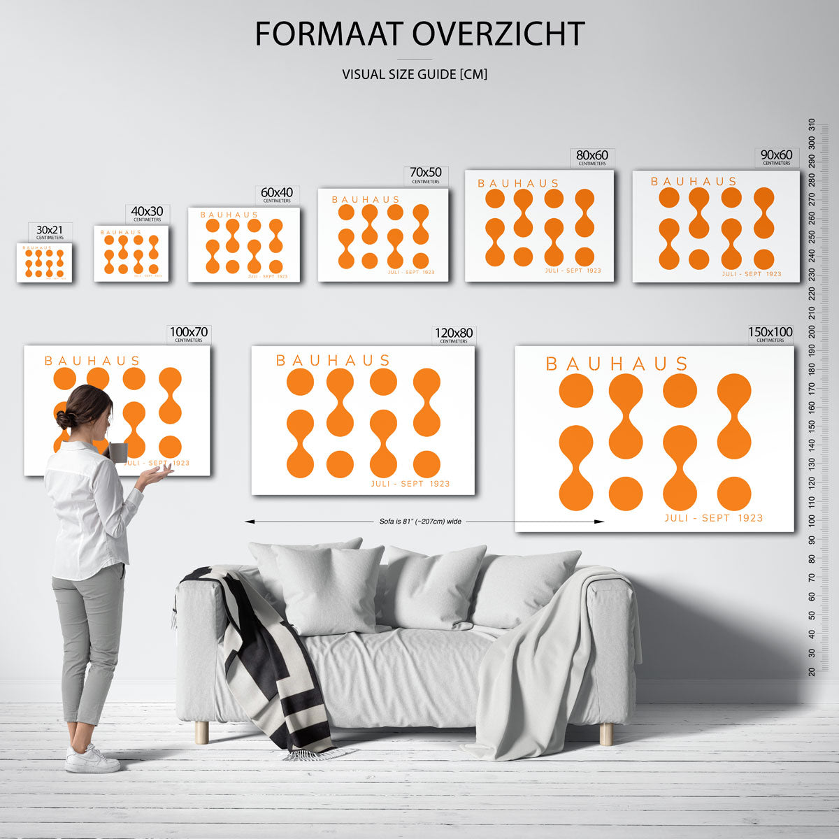Vorm en kleur Poster