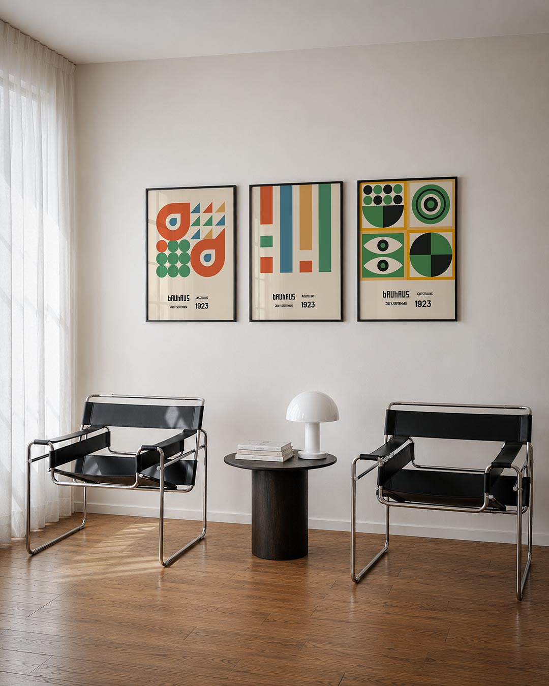 Vormen en vlakkenspel Posterset