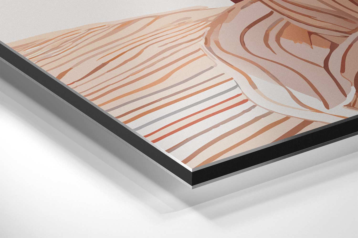 Zomerwandeling Kunstwerk-canvas-dibond-plexiglas-wanddecoratie-WallArtistic