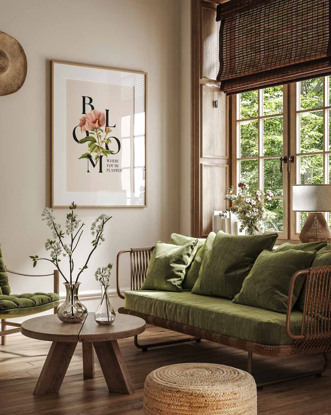 Bloemen Inspiratie Poster