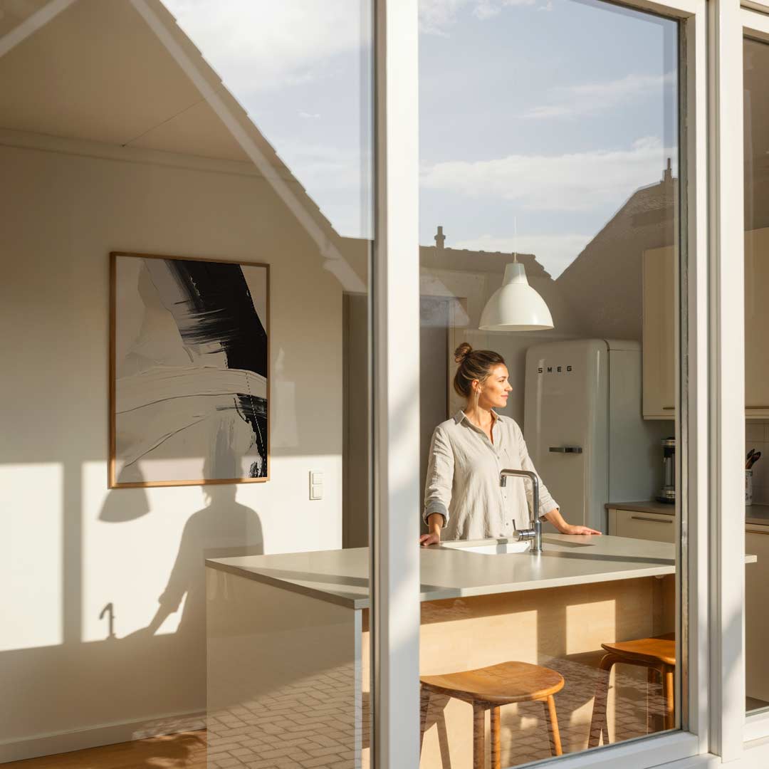 Elegante Abstracte Kunstposter-WallArtistic