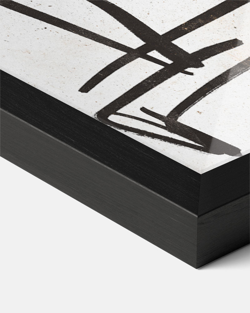 Moderne Minimalistische Portretposter-WallArtistic