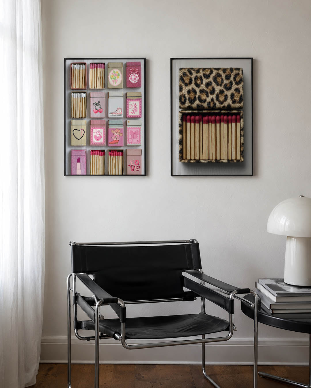 Speelse kleurenmix Posterset