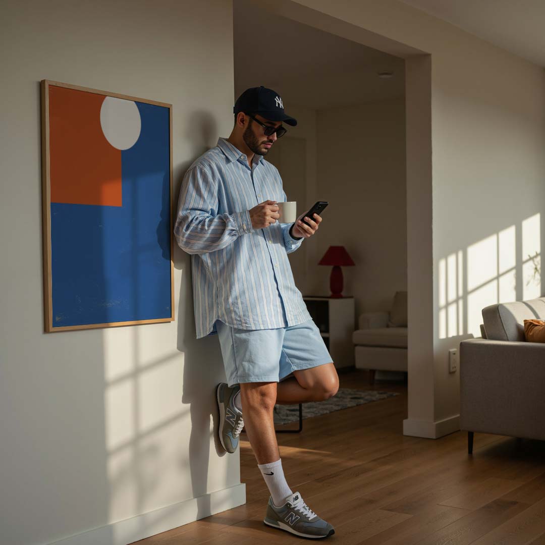 Moderne Geometrische Kunstposter-WallArtistic