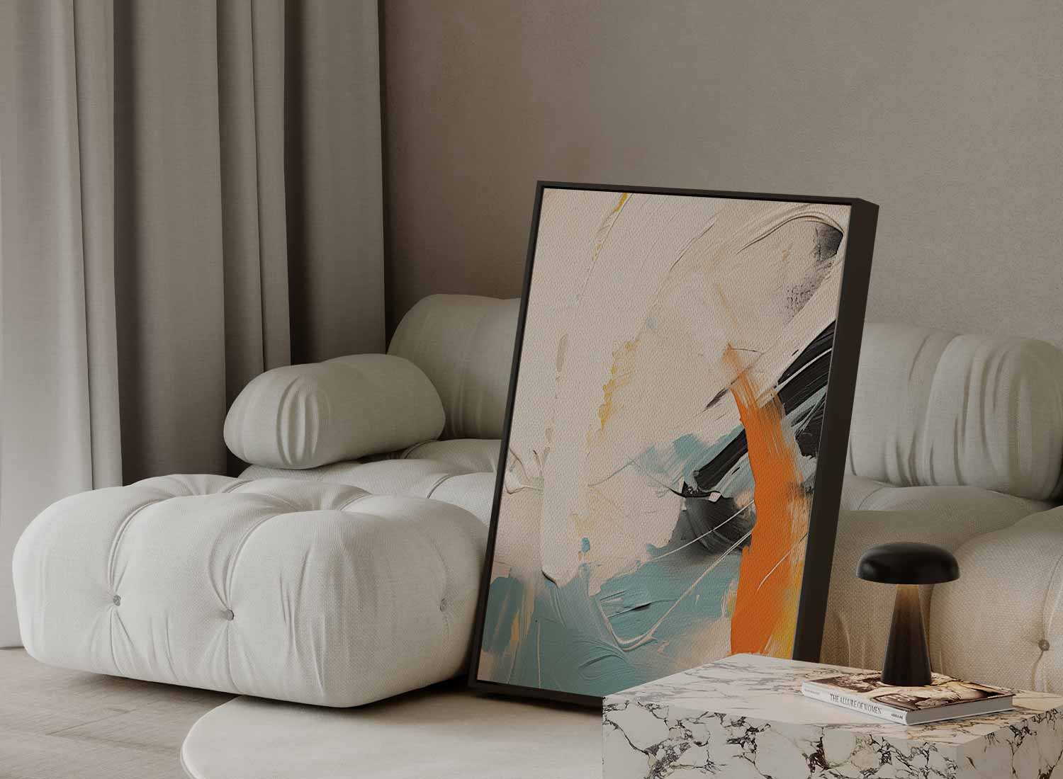 Dans van Kleuren Kunstwerk-canvas-dibond-plexiglas-wanddecoratie-WallArtistic
