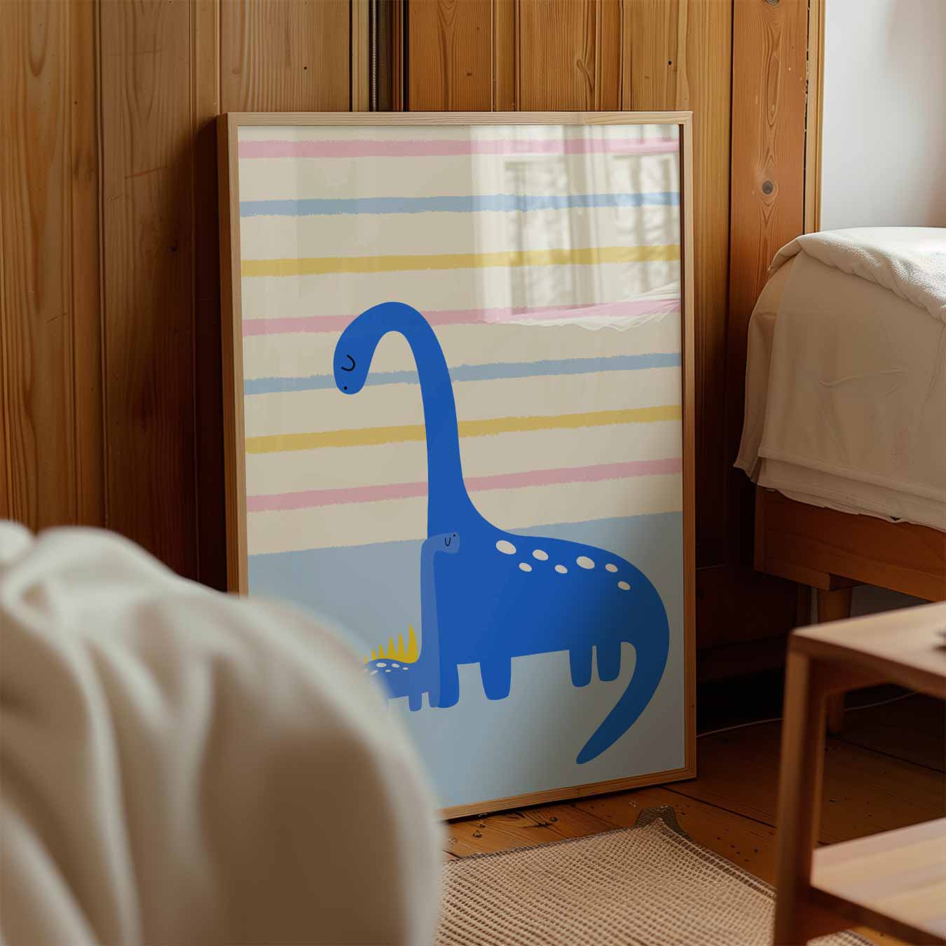 Schattige Dino Vrienden Poster