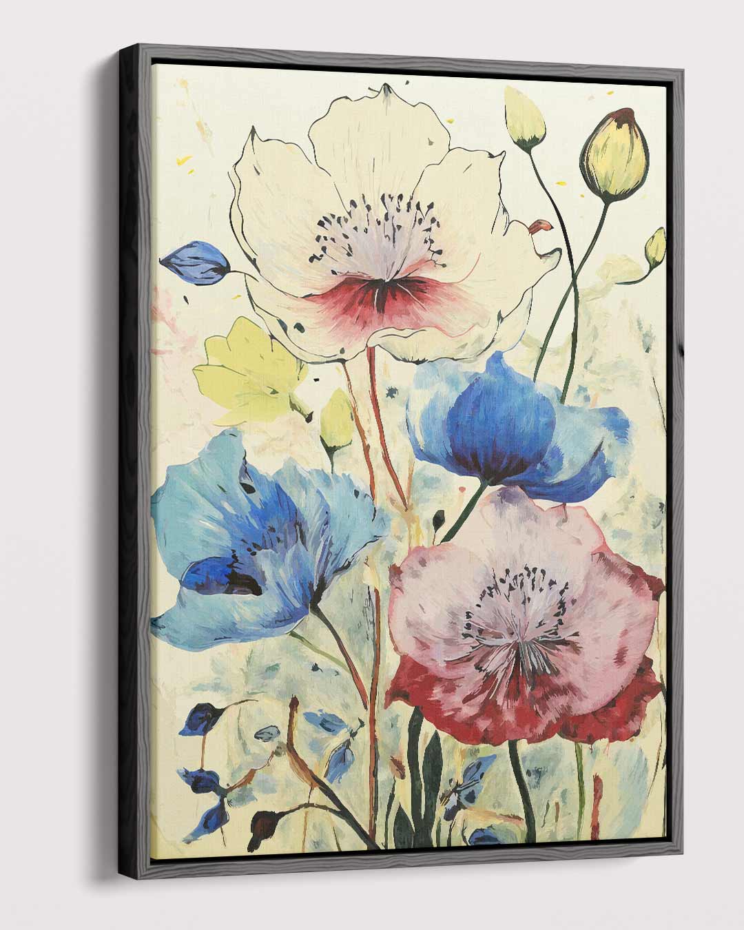 Bloeiende Herinneringen Kunstwerk-canvas-dibond-plexiglas-wanddecoratie-WallArtistic