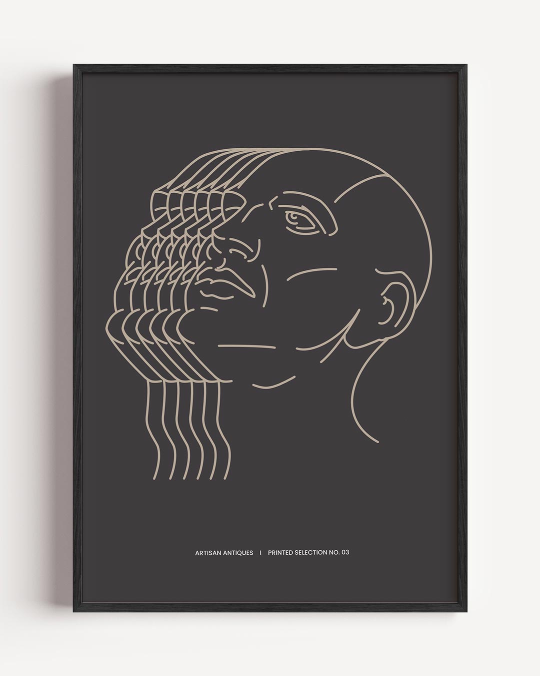 Abstracte Dubbelleven Poster-WallArtistic