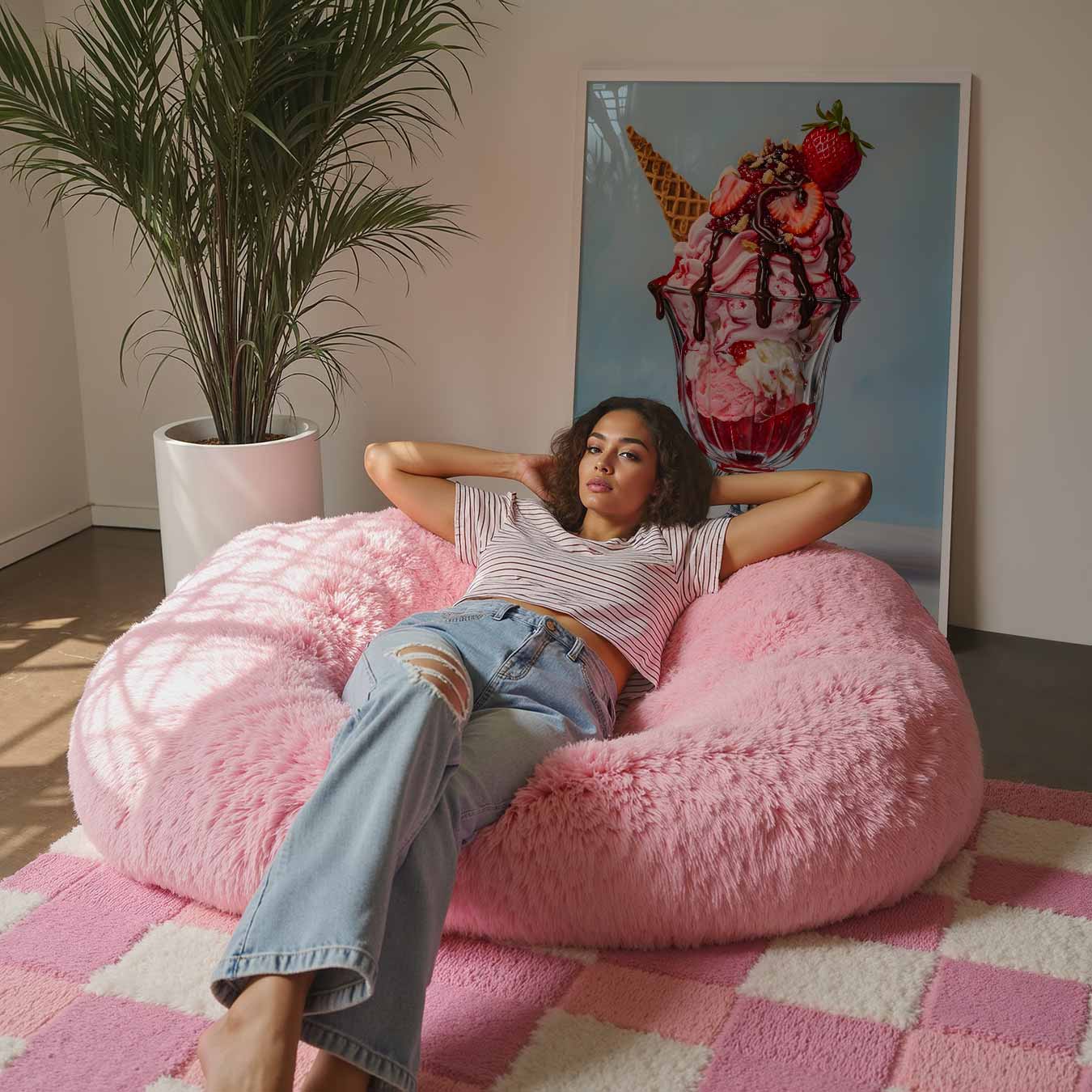 Zoete Verleiding IJscoupe Poster-WallArtistic