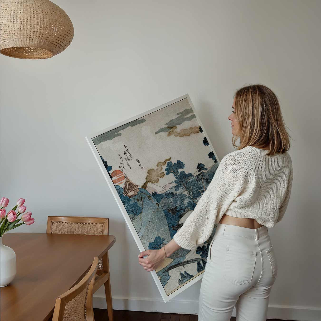 Betoverend Japans Landschap Poster-WallArtistic