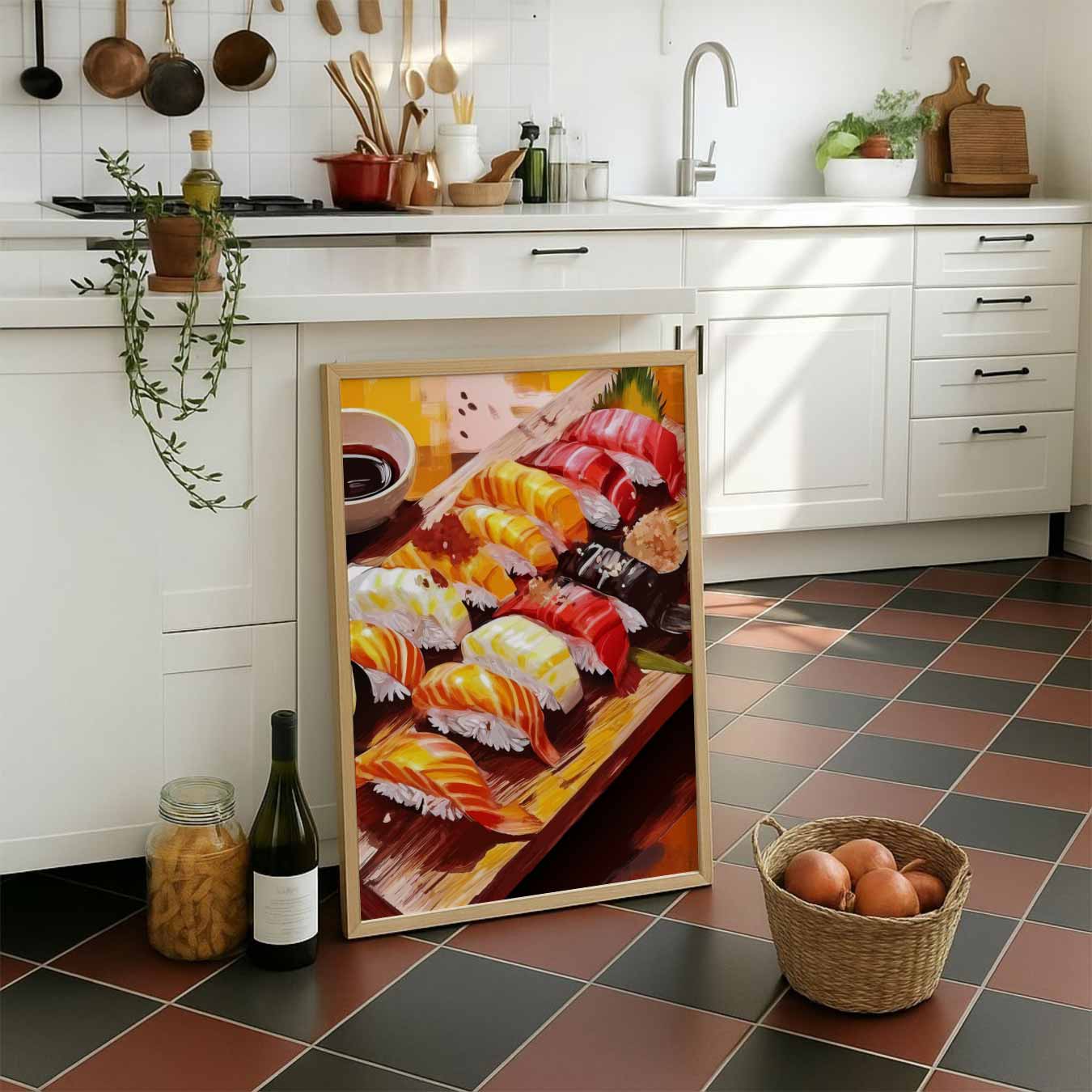 Sushi Liefde Poster-WallArtistic