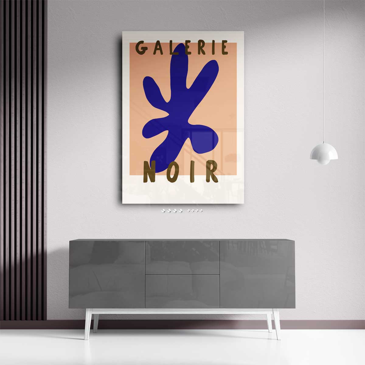 Galerie Abstracte Vorm Kunstwerk-canvas-dibond-plexiglas-wanddecoratie-WallArtistic