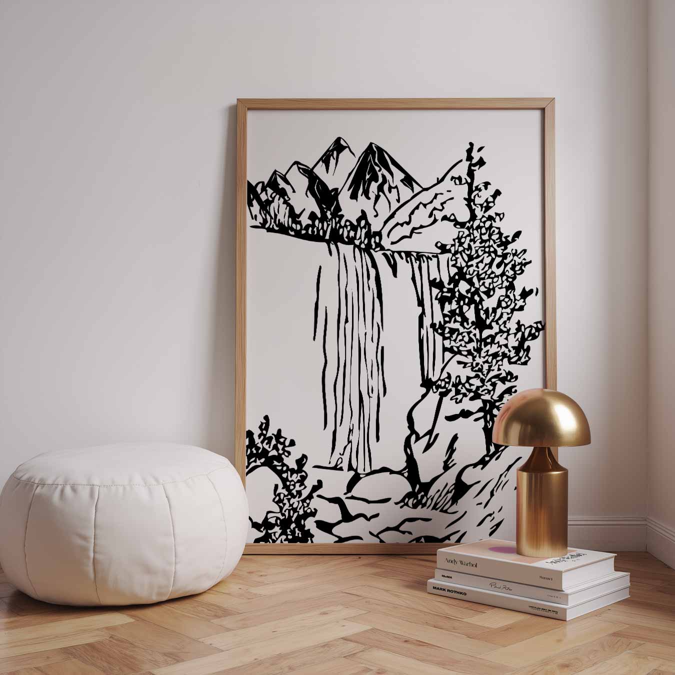 Natuurlijke Sereniteit Poster-WallArtistic