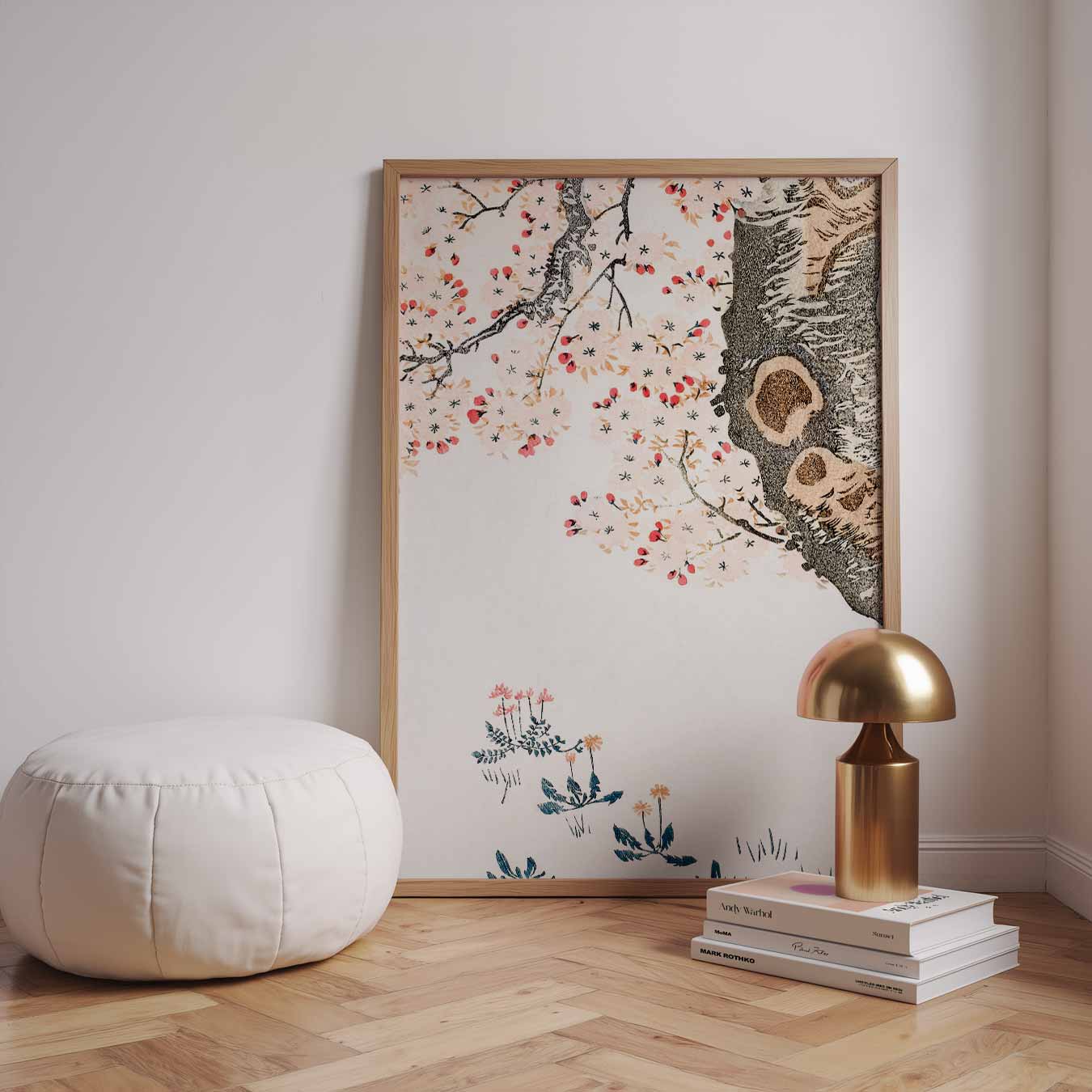 Bloesemkunst voor een serene sfeer Poster