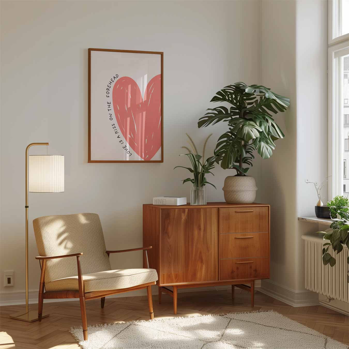Liefdes Kus Poster