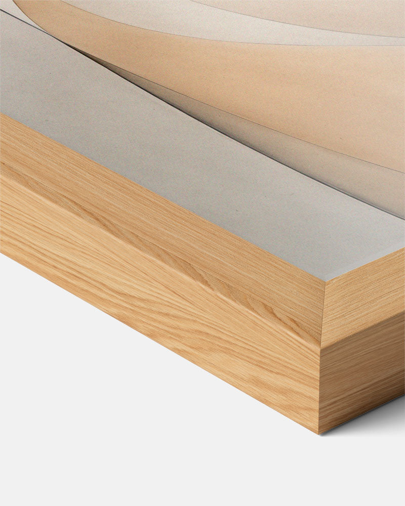 Zachte Abstracte Elegantie Poster-WallArtistic