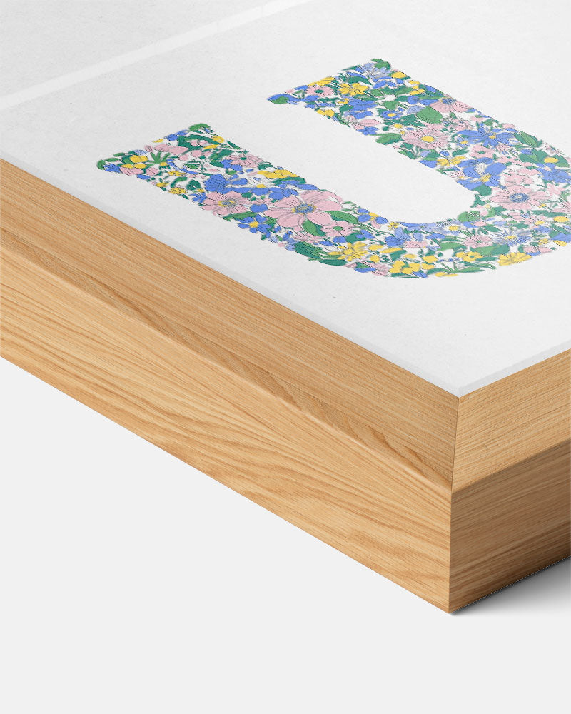 Bloemrijke U-Pracht Poster-WallArtistic