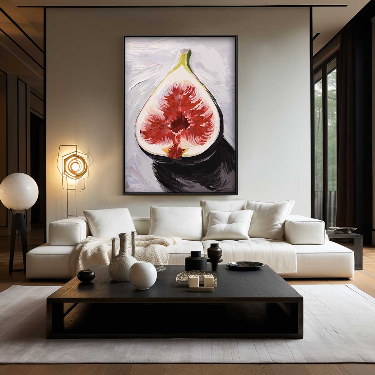Sappige Vijg Kunstprint Kunstwerk-canvas-dibond-plexiglas-wanddecoratie-WallArtistic