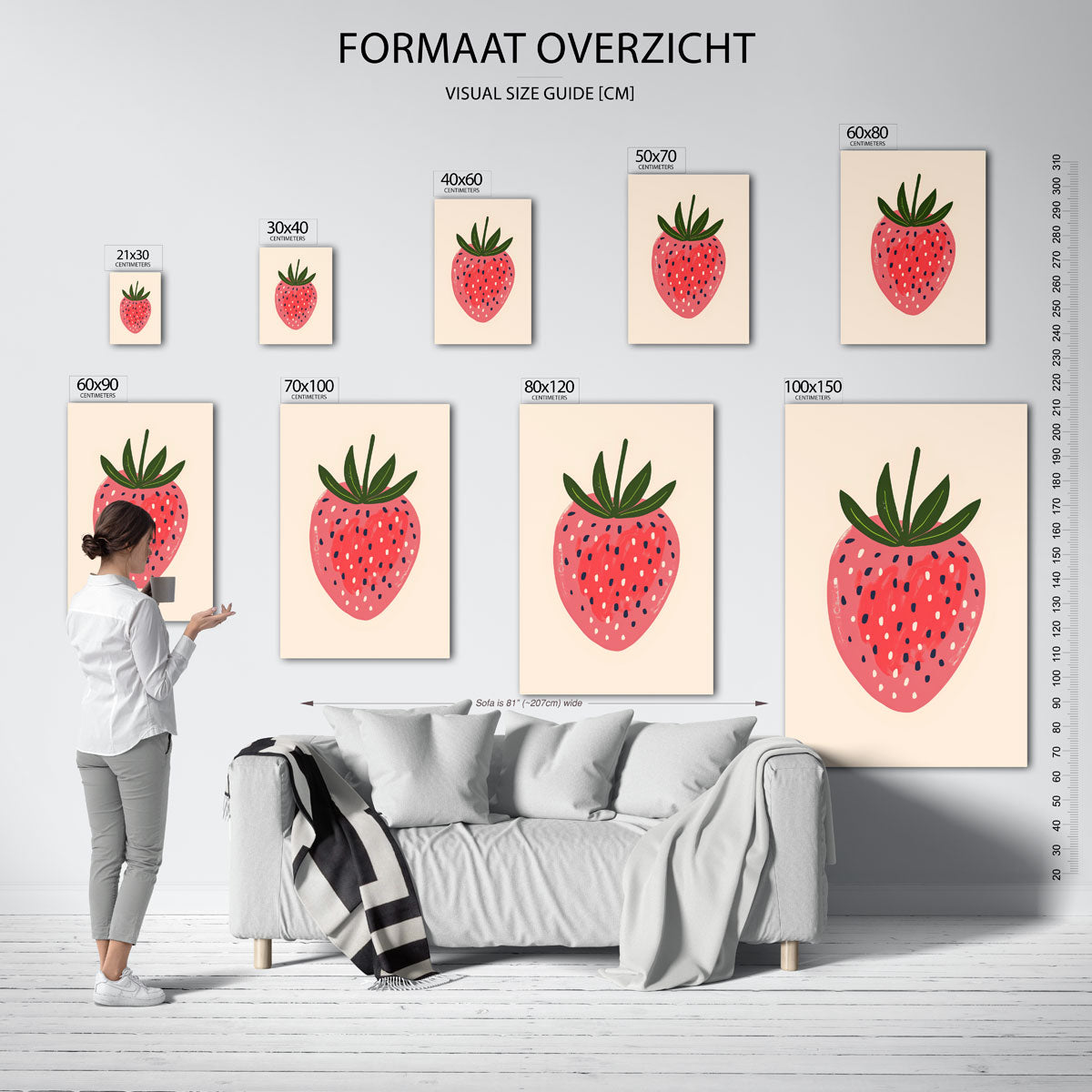 Aardbei Poster