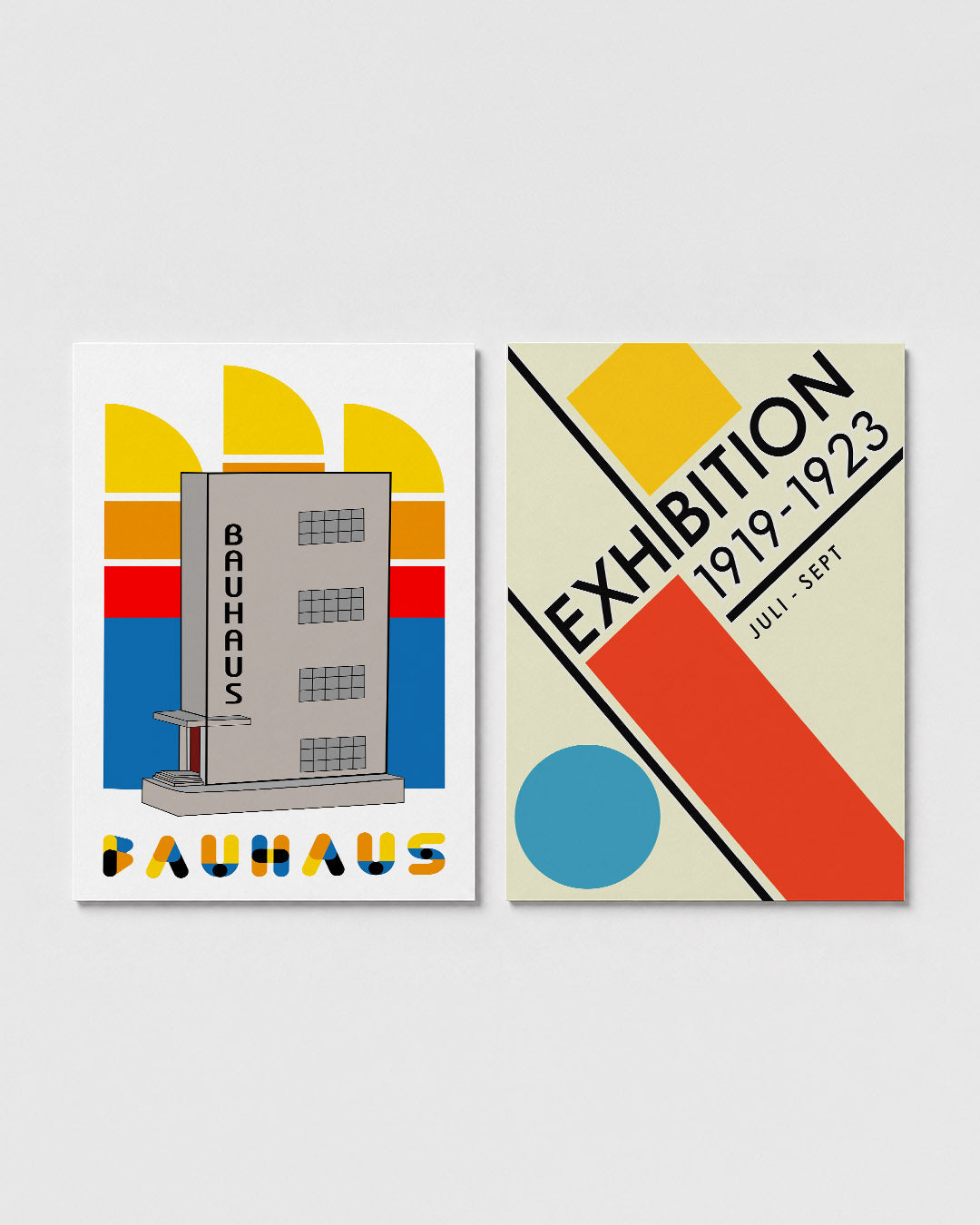 Kleur en vorm Posterset