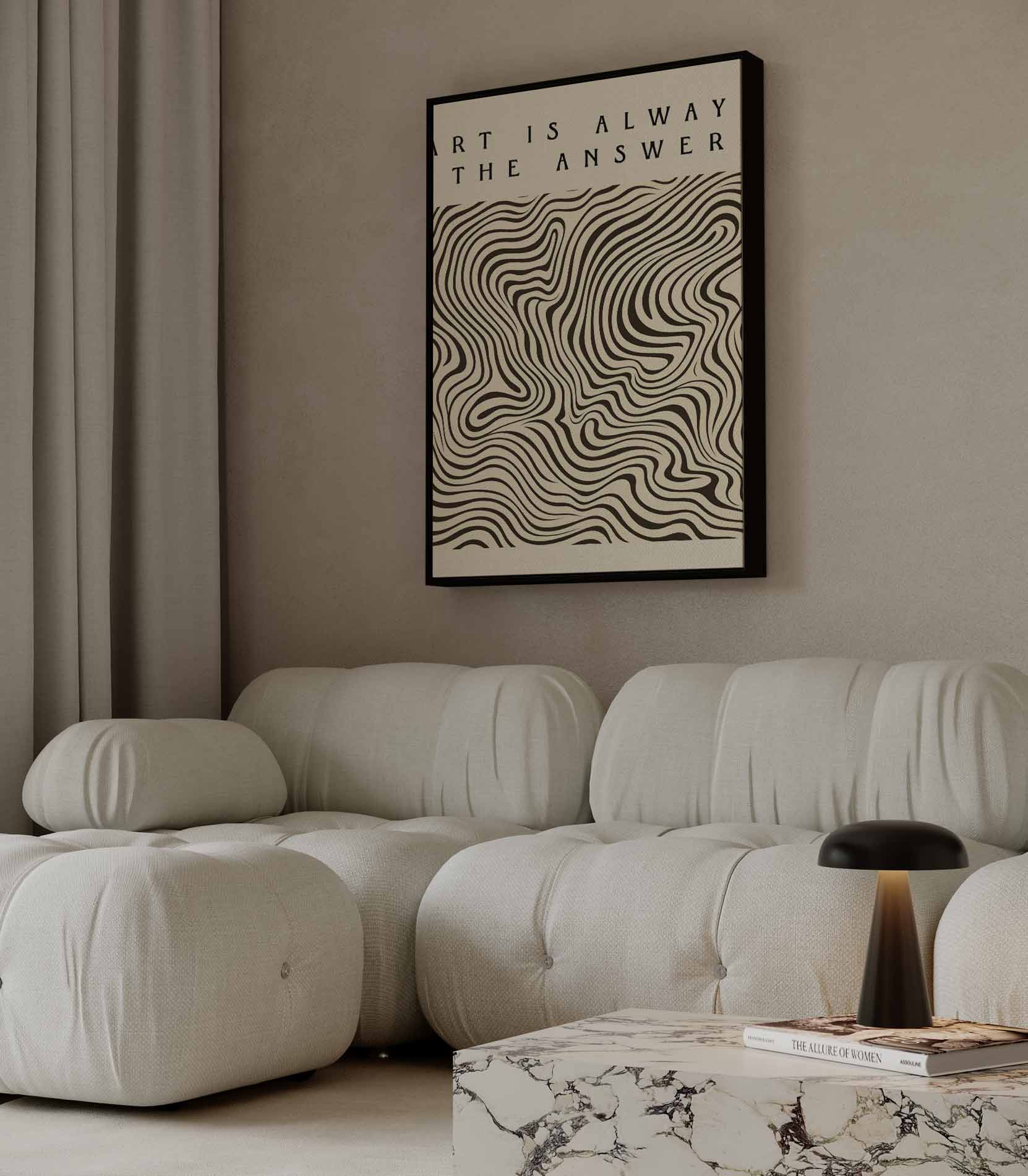 Kunst als Antwoord Kunstwerk-canvas-dibond-plexiglas-wanddecoratie-WallArtistic