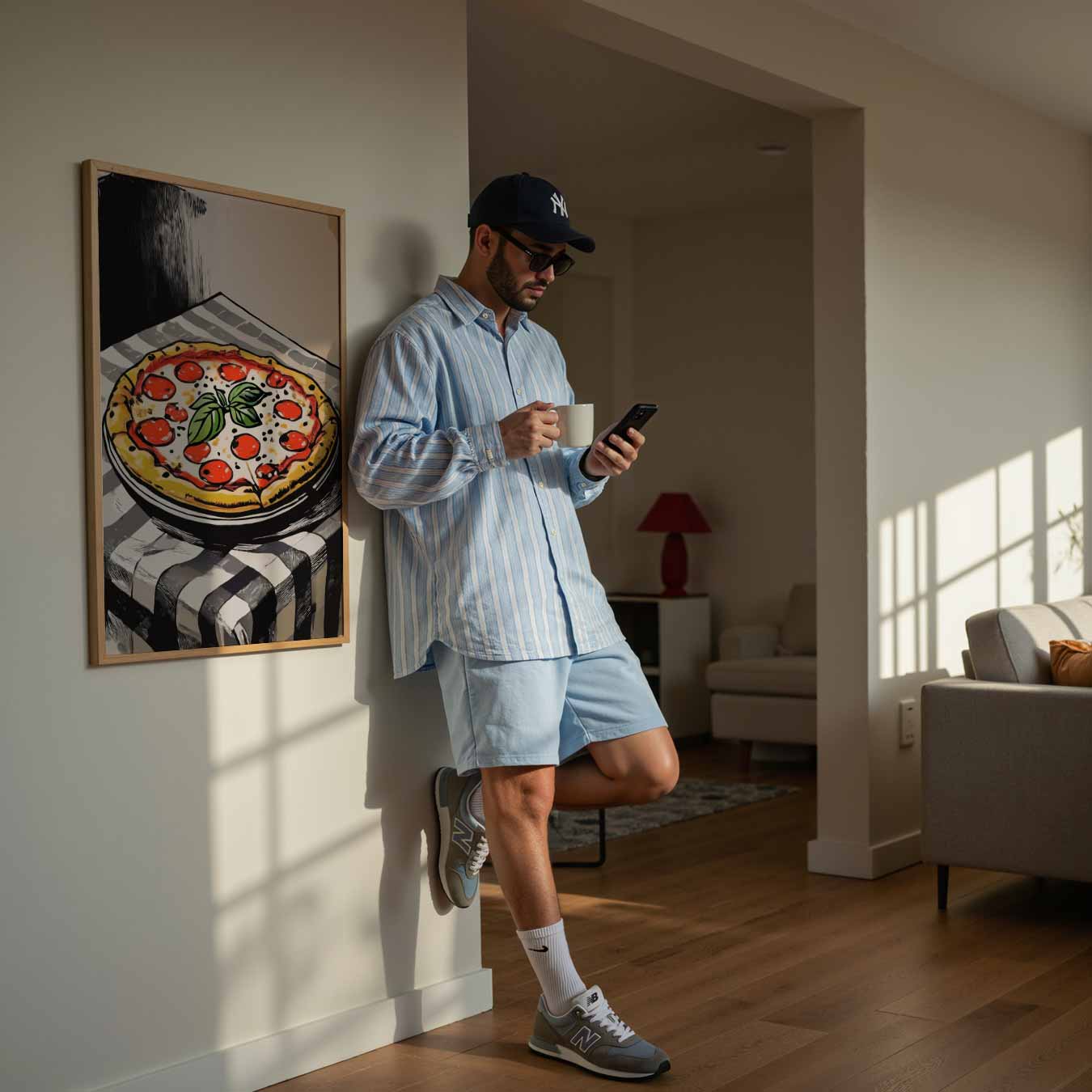 Pizza Art Poster-WallArtistic