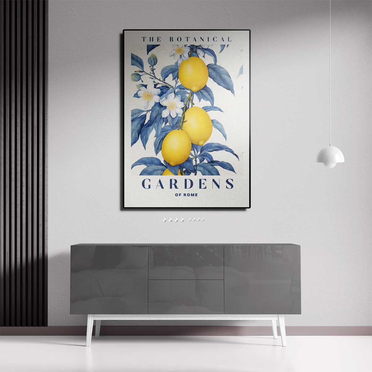 Botanische Tuinen van Rome Poster