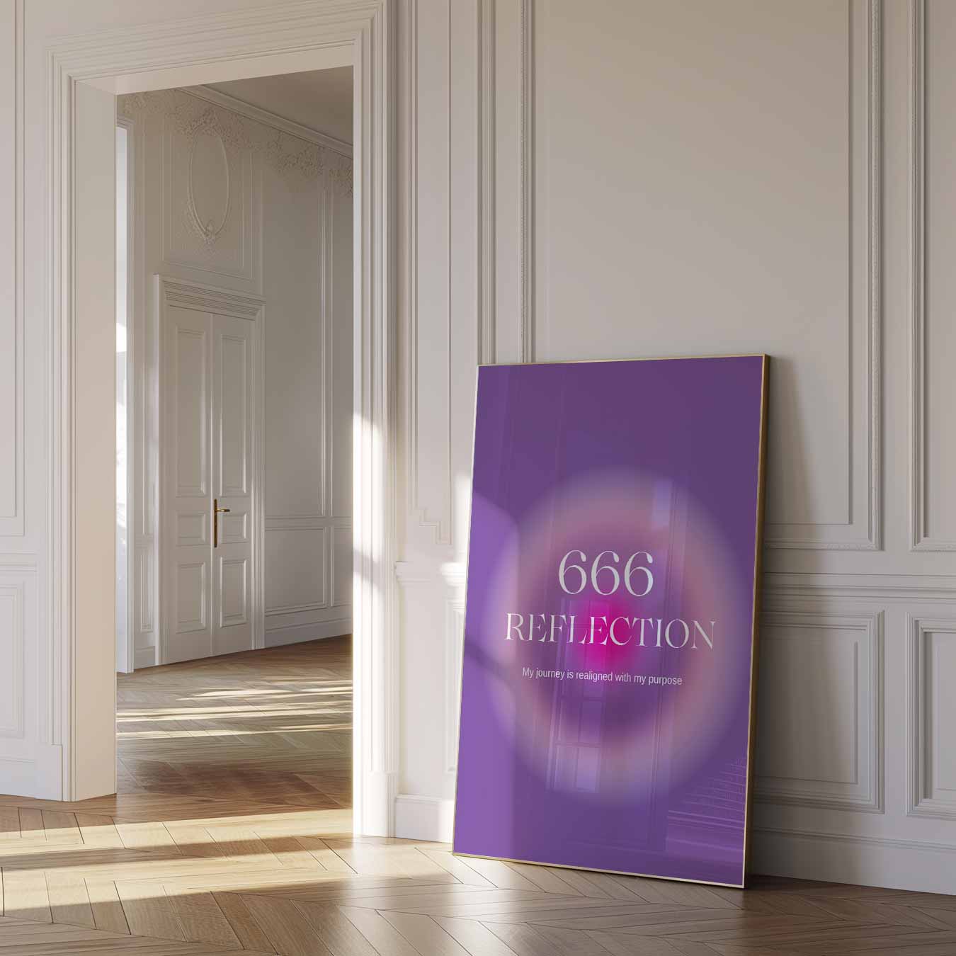 Inspirerende Reflectie Poster