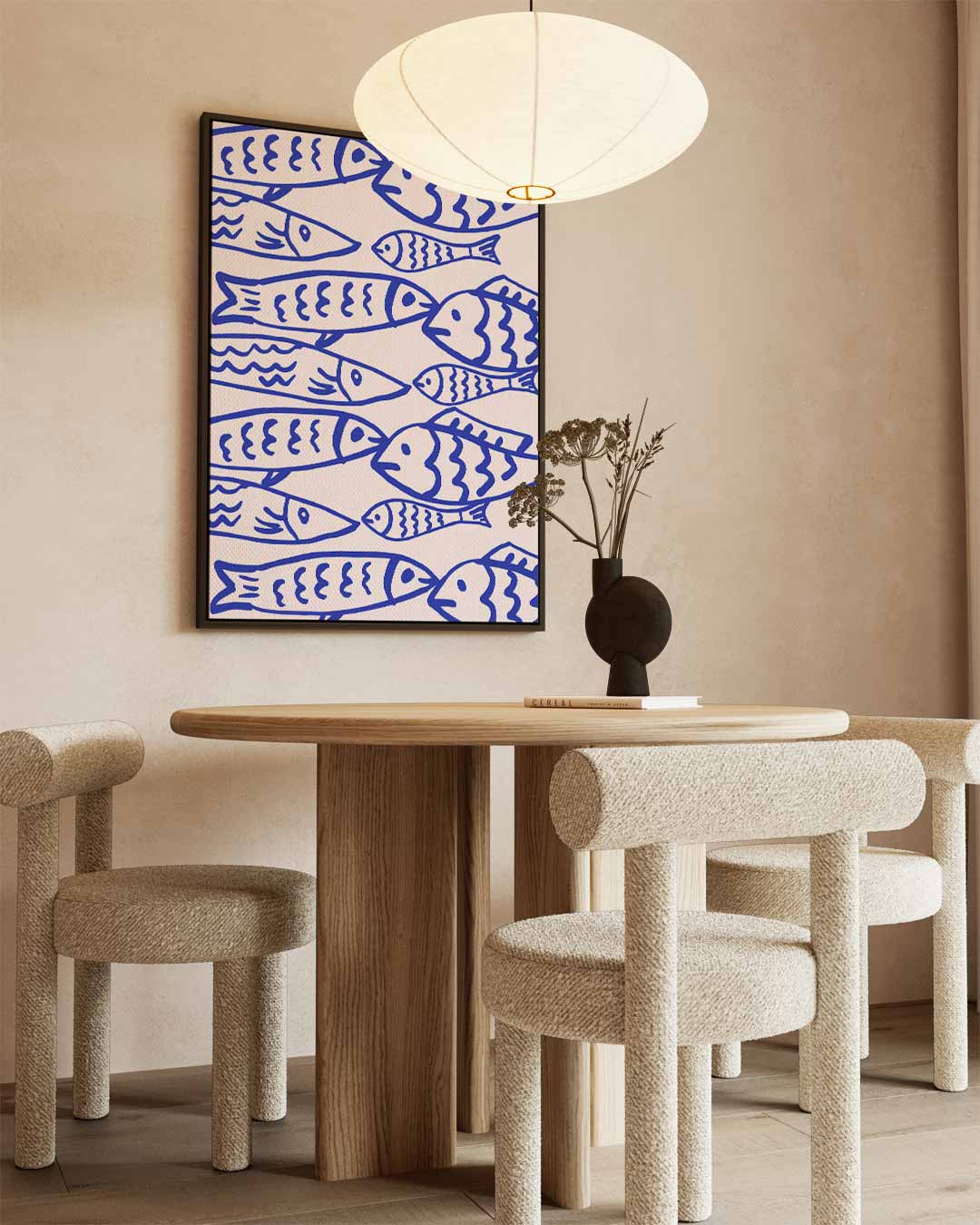 Zwemmen in Stijl Kunstwerk-canvas-dibond-plexiglas-wanddecoratie-WallArtistic