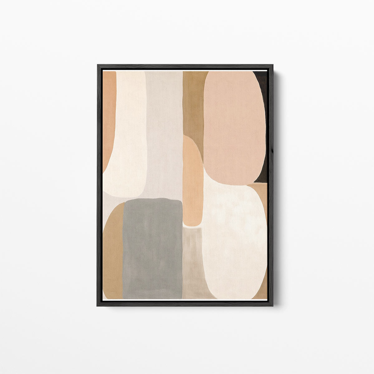 Aards Verlangen - Abstracte Harmonie in Kleur Kunstwerk-canvas-dibond-plexiglas-wanddecoratie-WallArtistic
