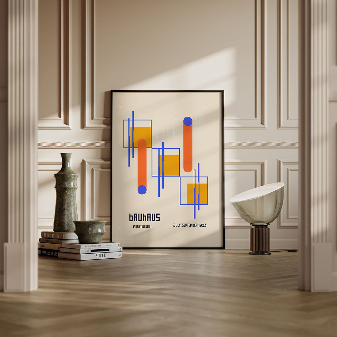 Vorm en kleurvlakken Poster