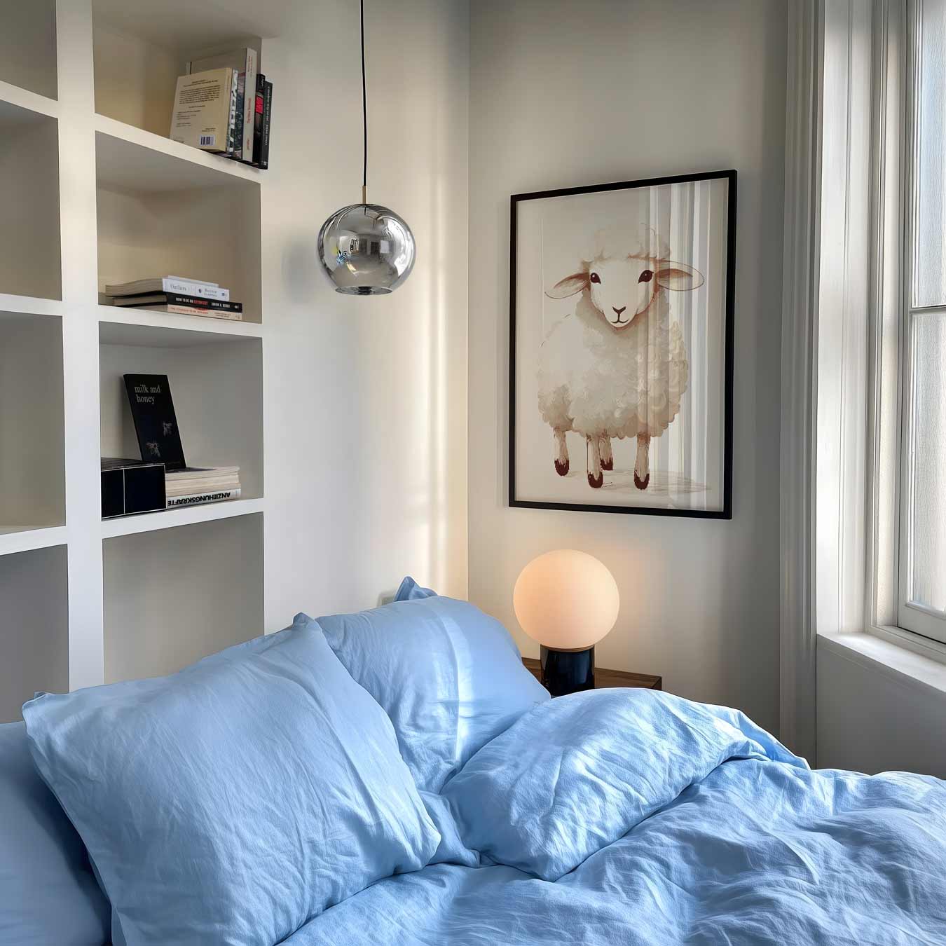 Schattige Schapen Poster