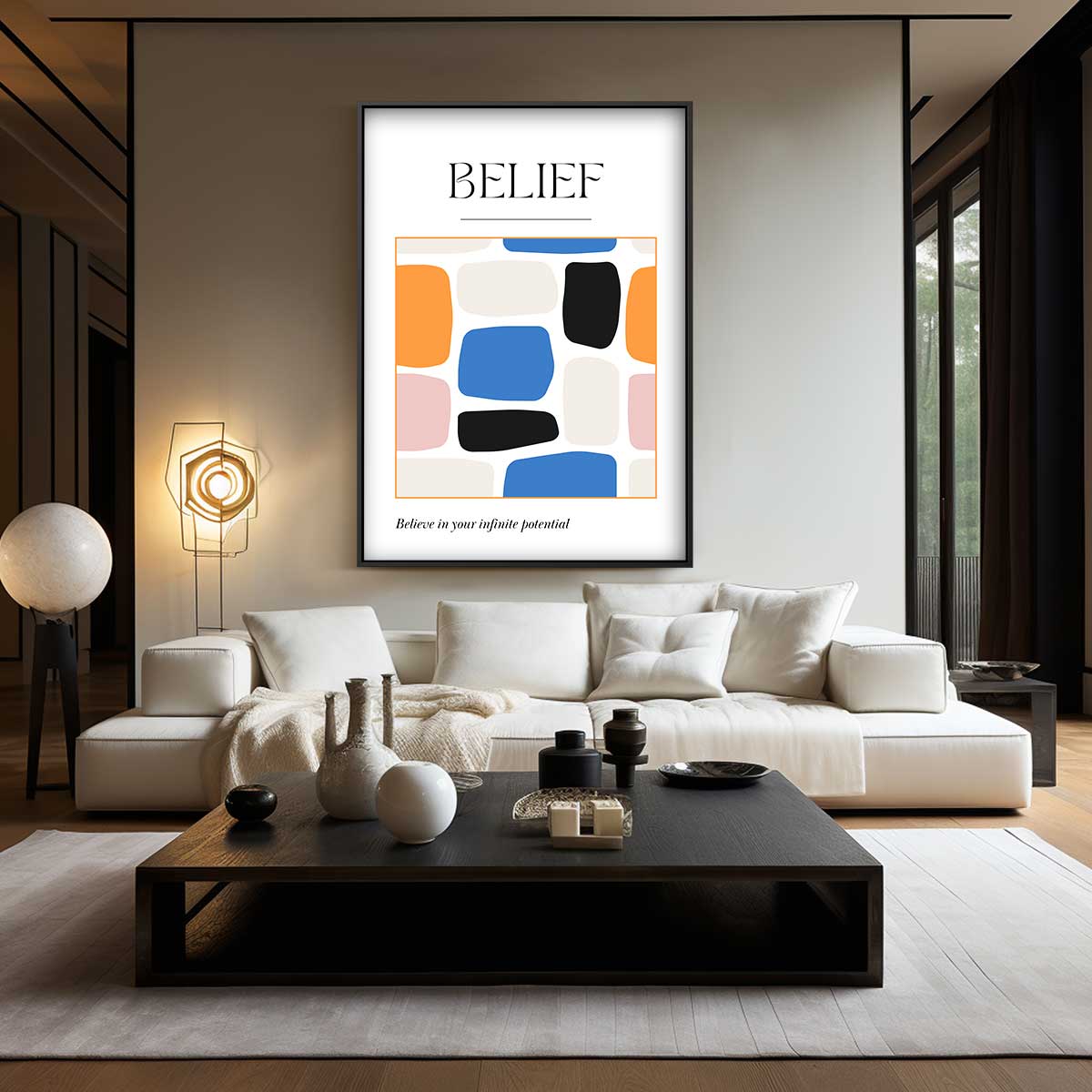 Eindeloze Potentie Kunstwerk-canvas-dibond-plexiglas-wanddecoratie-WallArtistic