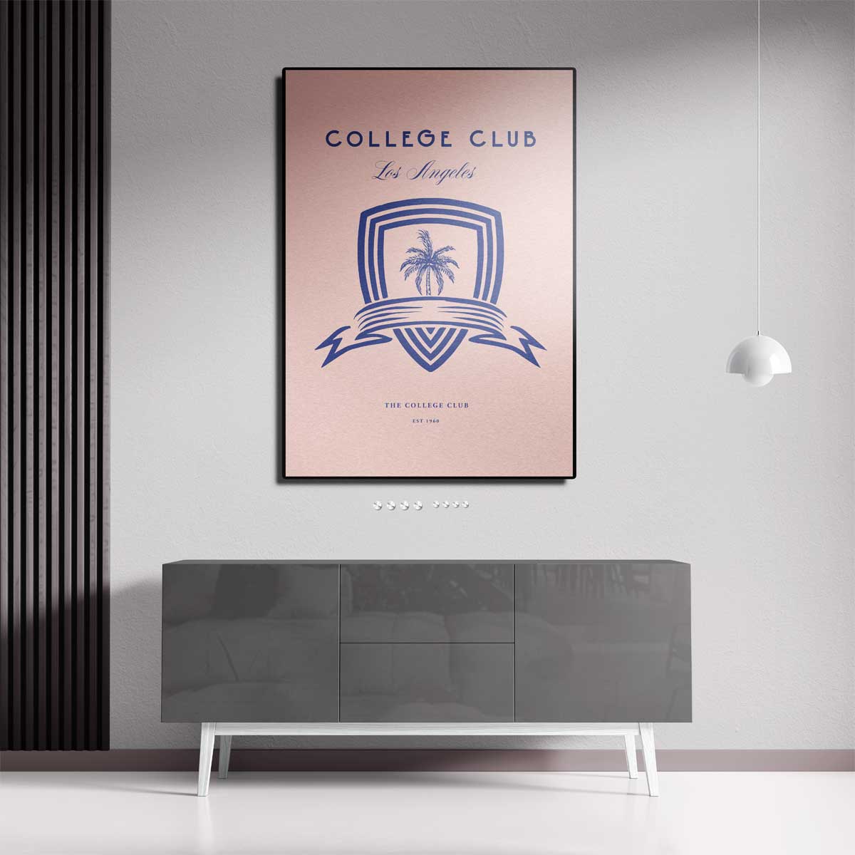 College Club Los Angeles Poster
