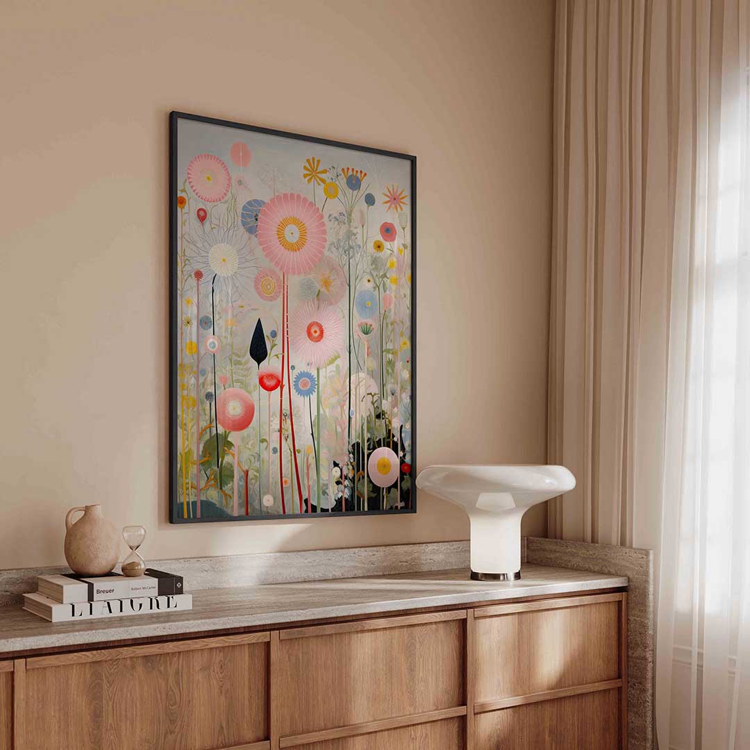Bloemenveld Poster