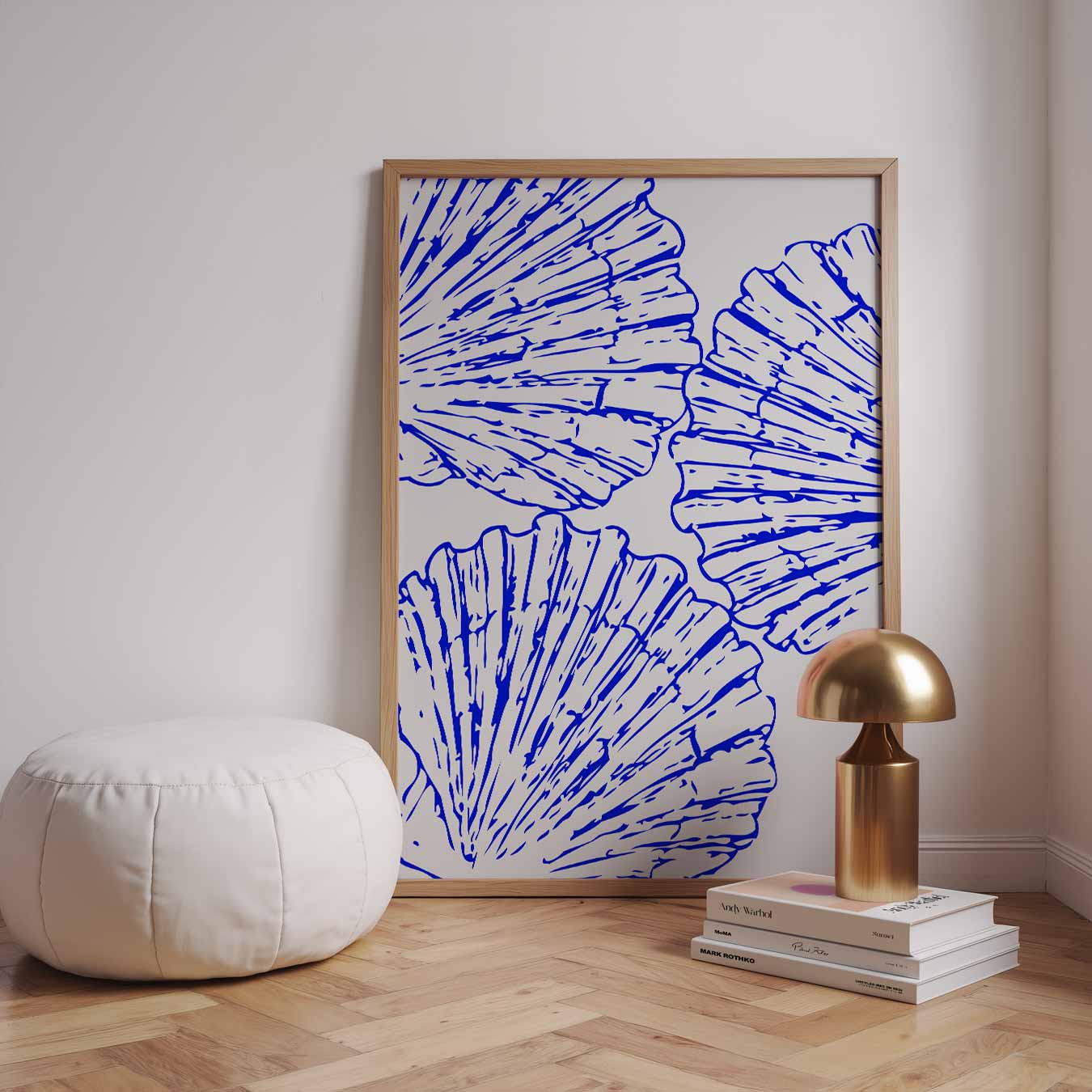 Schelp Inspiratie Wandkunst Poster-WallArtistic