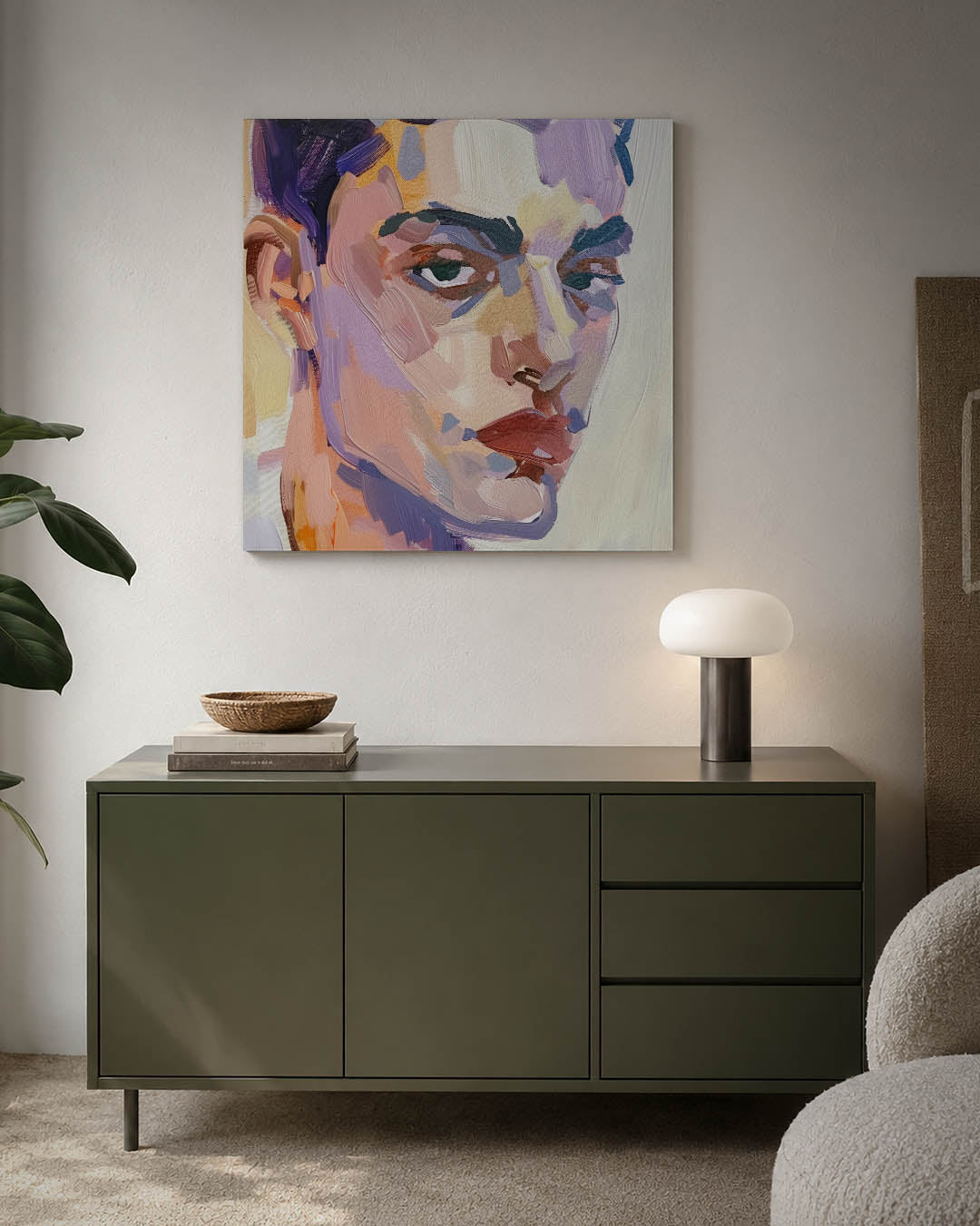 Portretstudie Kunstwerk