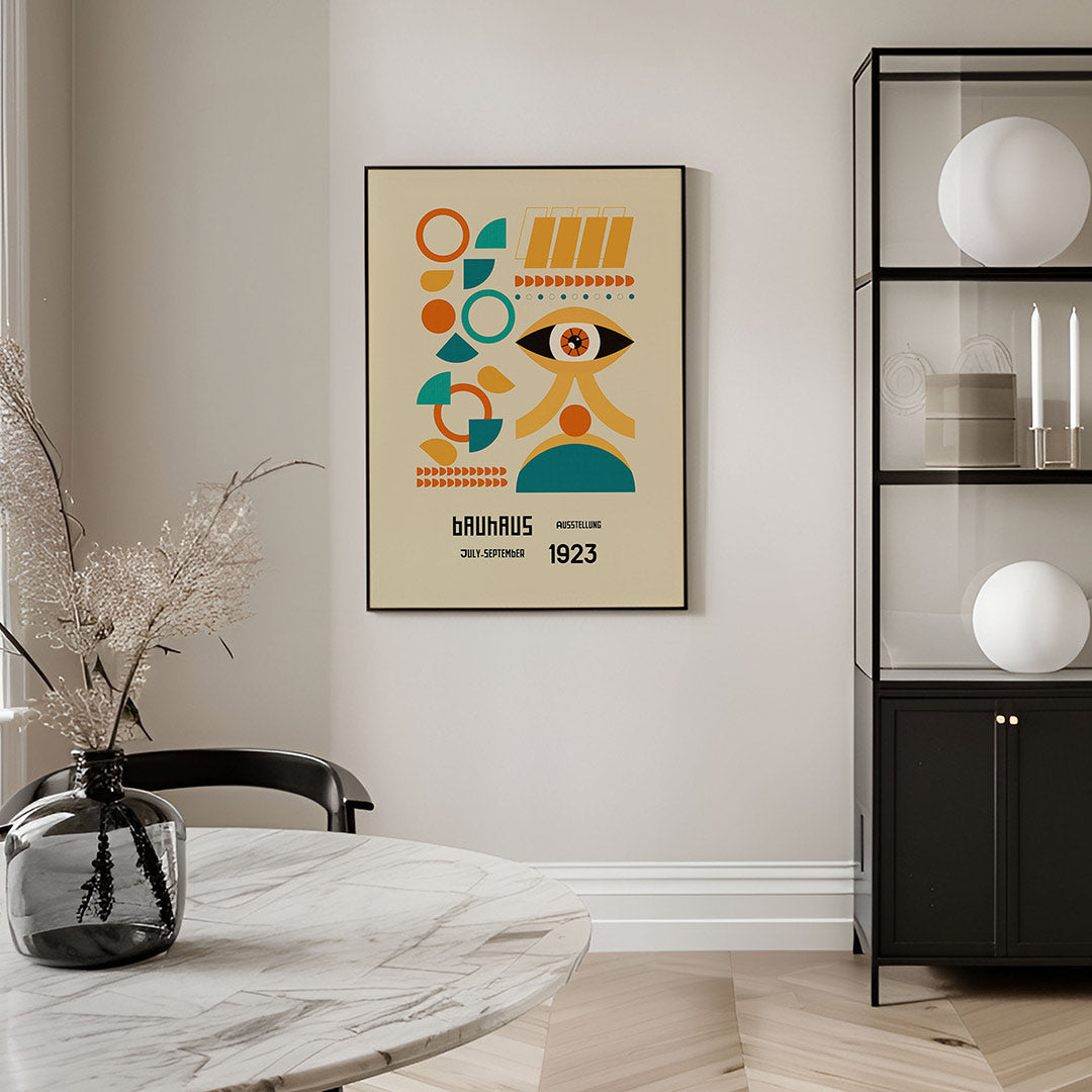 Vormen en vlakkenspel Poster