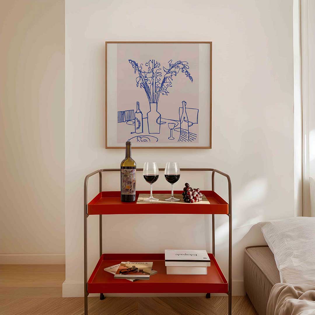 Stilleven met bloemen Poster