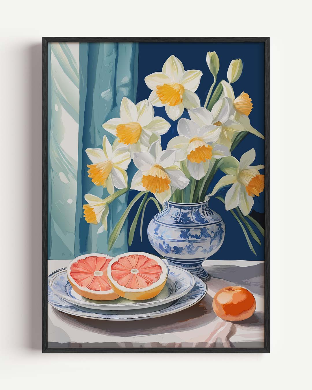 Bloemen en Fruit Sfeerposter-WallArtistic